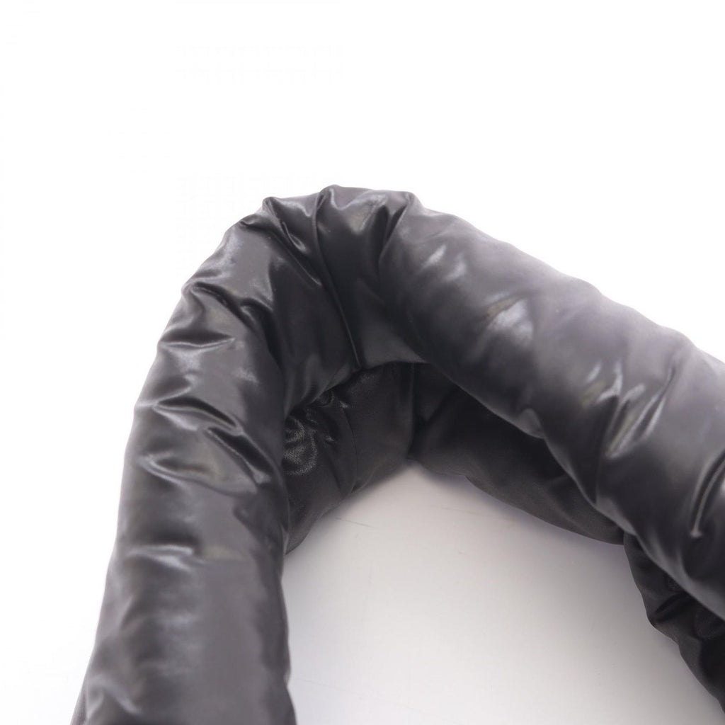 Chanel Coco Cocoon Black Nylon Leather Mini Boston — view 6