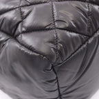 Chanel Coco Cocoon Black Nylon Leather Mini Boston — view 7