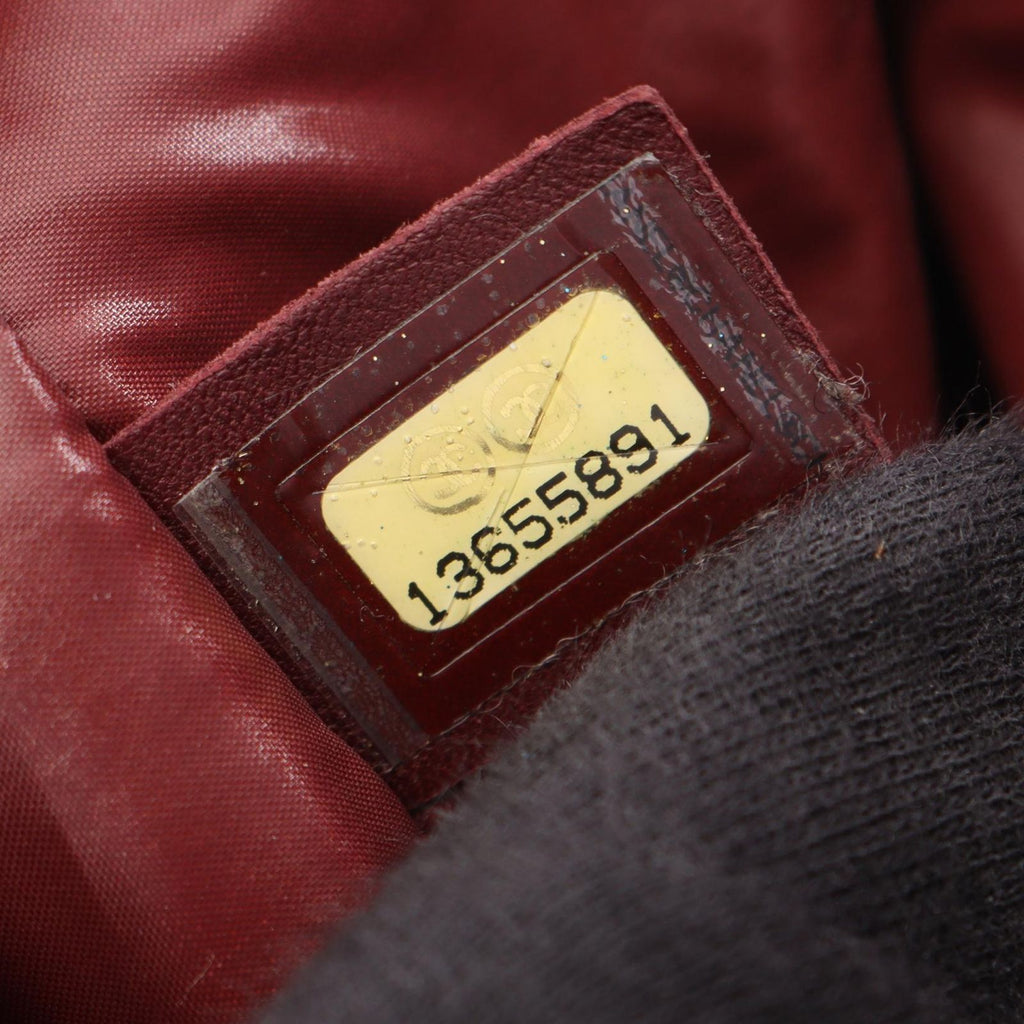 Chanel Coco Cocoon Black Nylon Leather Mini Boston — view 5