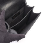 Chanel Shoulder Bag Boy Quilted Black Calf Boy Chain — view 3