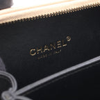 Chanel Shoulder Bag CC Figurine Small Vanity 2-Way Beige Calf Leather CC — view 4