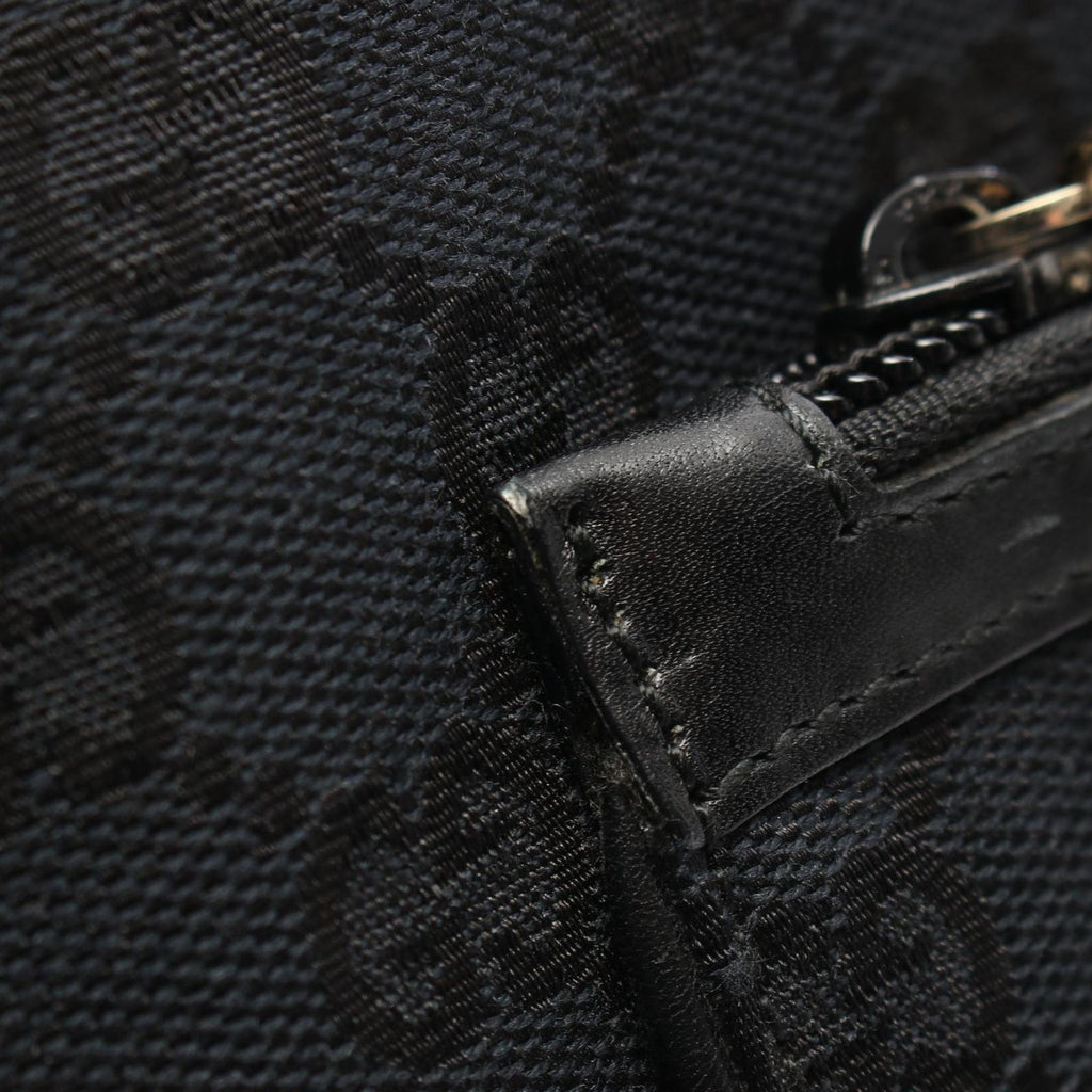 Gucci Shoulder Bag GG Canvas Black — view 9