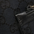 Gucci Shoulder Bag GG Canvas Black — view 9