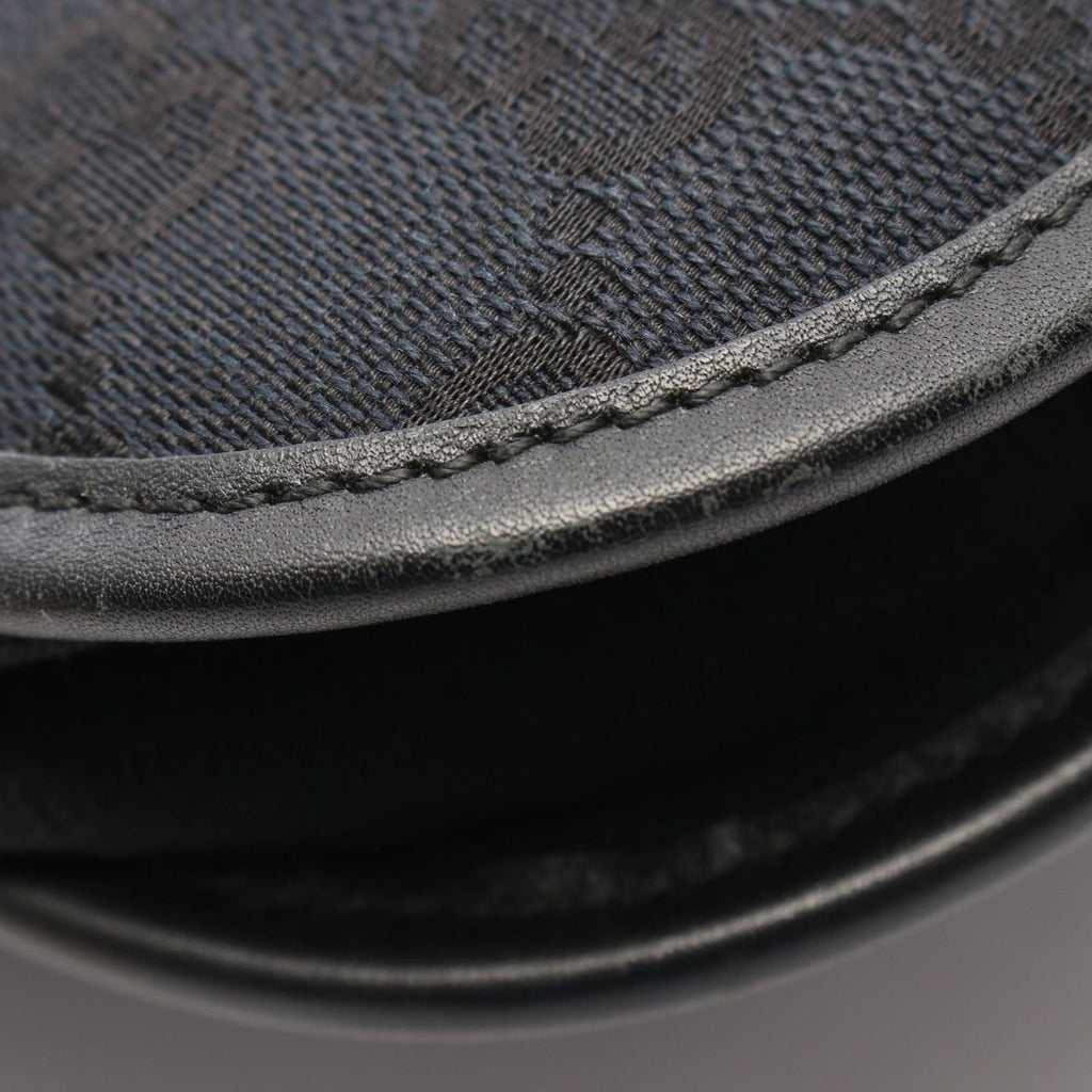 Gucci Shoulder Bag GG Canvas Black — view 6