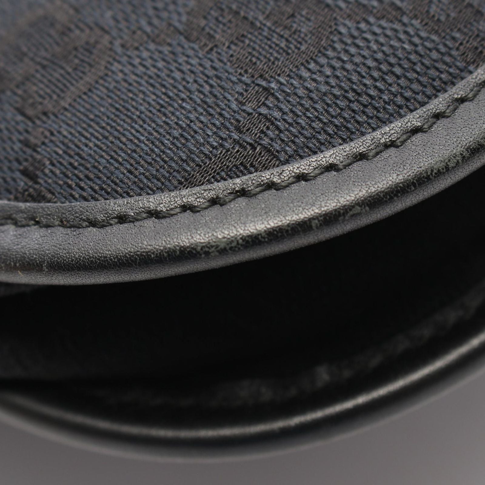 Gucci Shoulder Bag GG Canvas Black — view 6