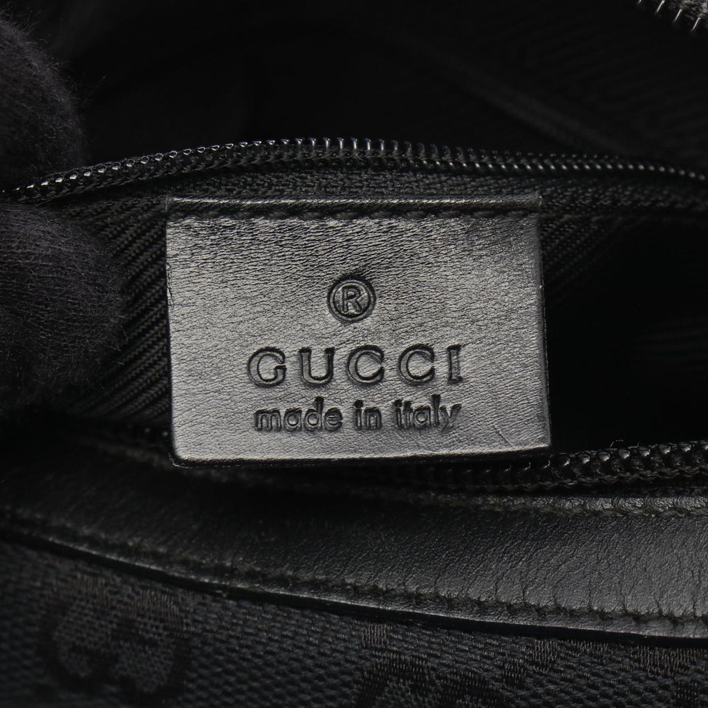 Gucci Shoulder Bag GG Canvas Black — view 4