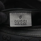 Gucci Shoulder Bag GG Canvas Black — view 4
