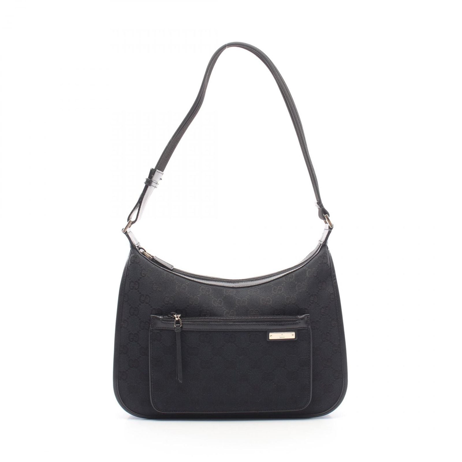 Gucci Shoulder Bag GG Canvas Black