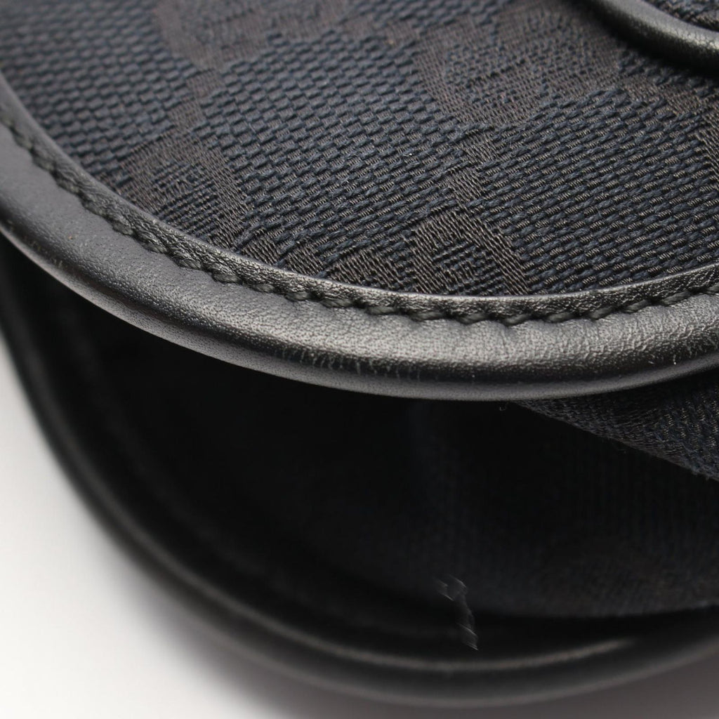 Gucci Shoulder Bag GG Canvas Black — view 5