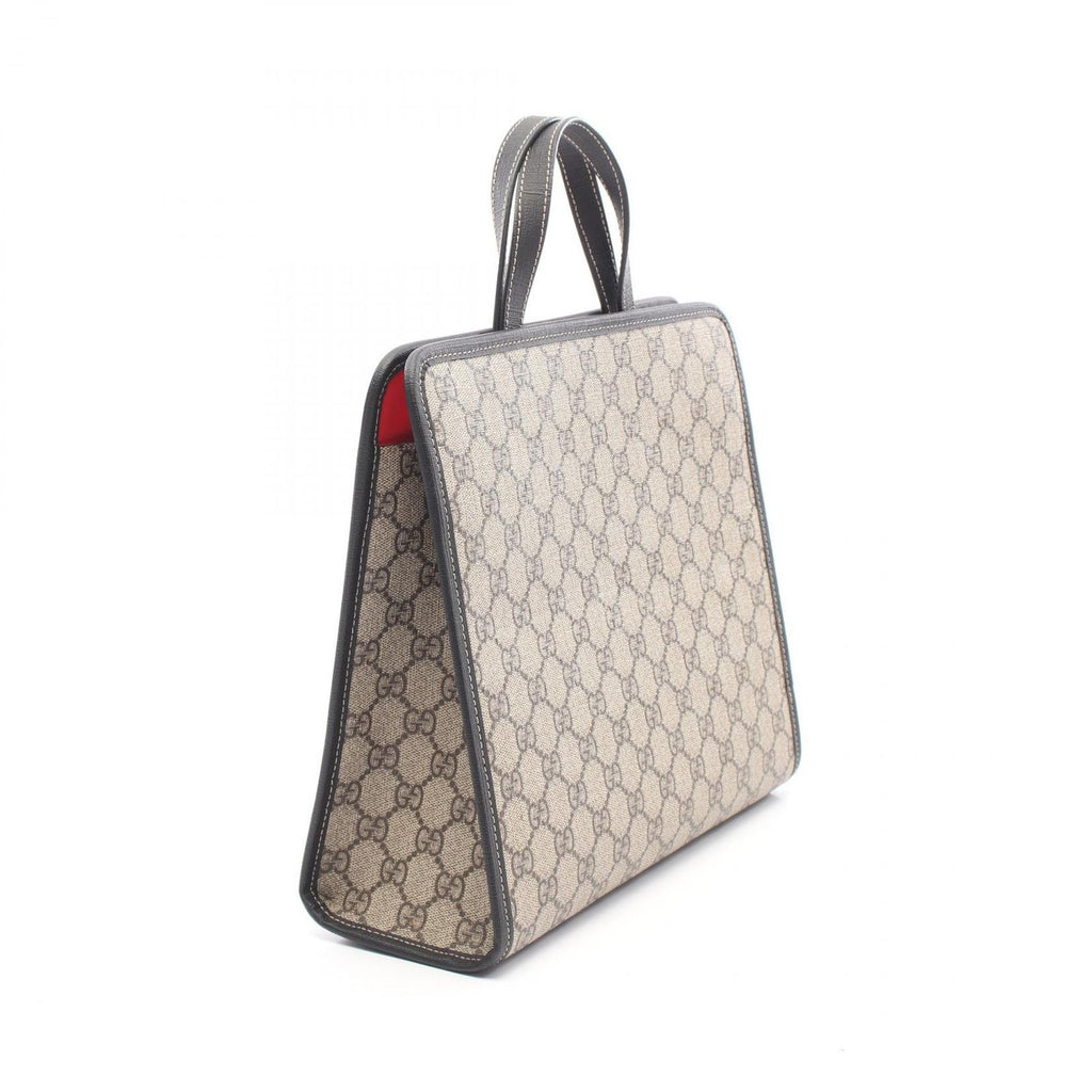 Gucci Tote Children's GG Supreme Ladybird Beige Black Canvas Leather — view 2