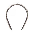 Chanel Headband CC Logo Leather — view 2