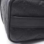 Louis Vuitton Handbag Keepall Bandouliere 25 2-Way Noir Leather — view 4