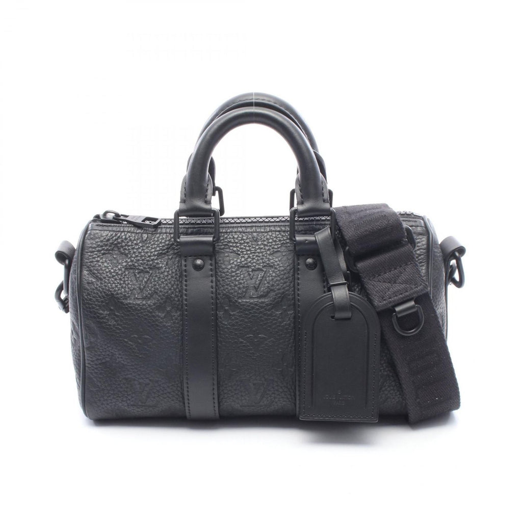 Louis Vuitton Handbag Keepall Bandouliere 25 2-Way Noir Leather