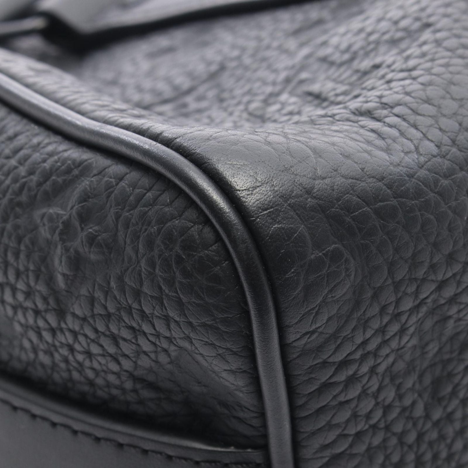 Louis Vuitton Handbag Keepall Bandouliere 25 2-Way Noir Leather — view 5