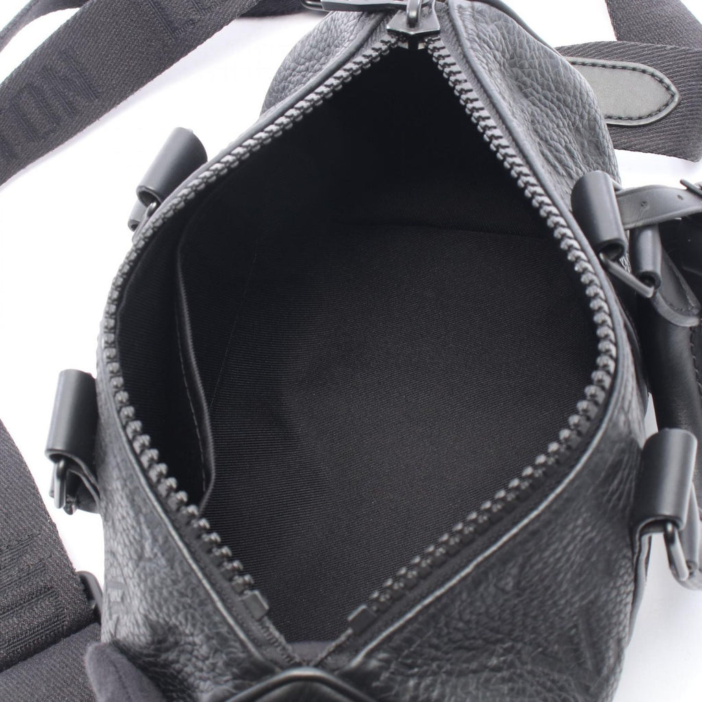 Louis Vuitton Handbag Keepall Bandouliere 25 2-Way Noir Leather — view 3