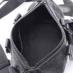 Louis Vuitton Handbag Keepall Bandouliere 25 2-Way Noir Leather — view 3
