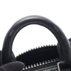 Louis Vuitton Handbag Keepall Bandouliere 25 2-Way Noir Leather — view 6