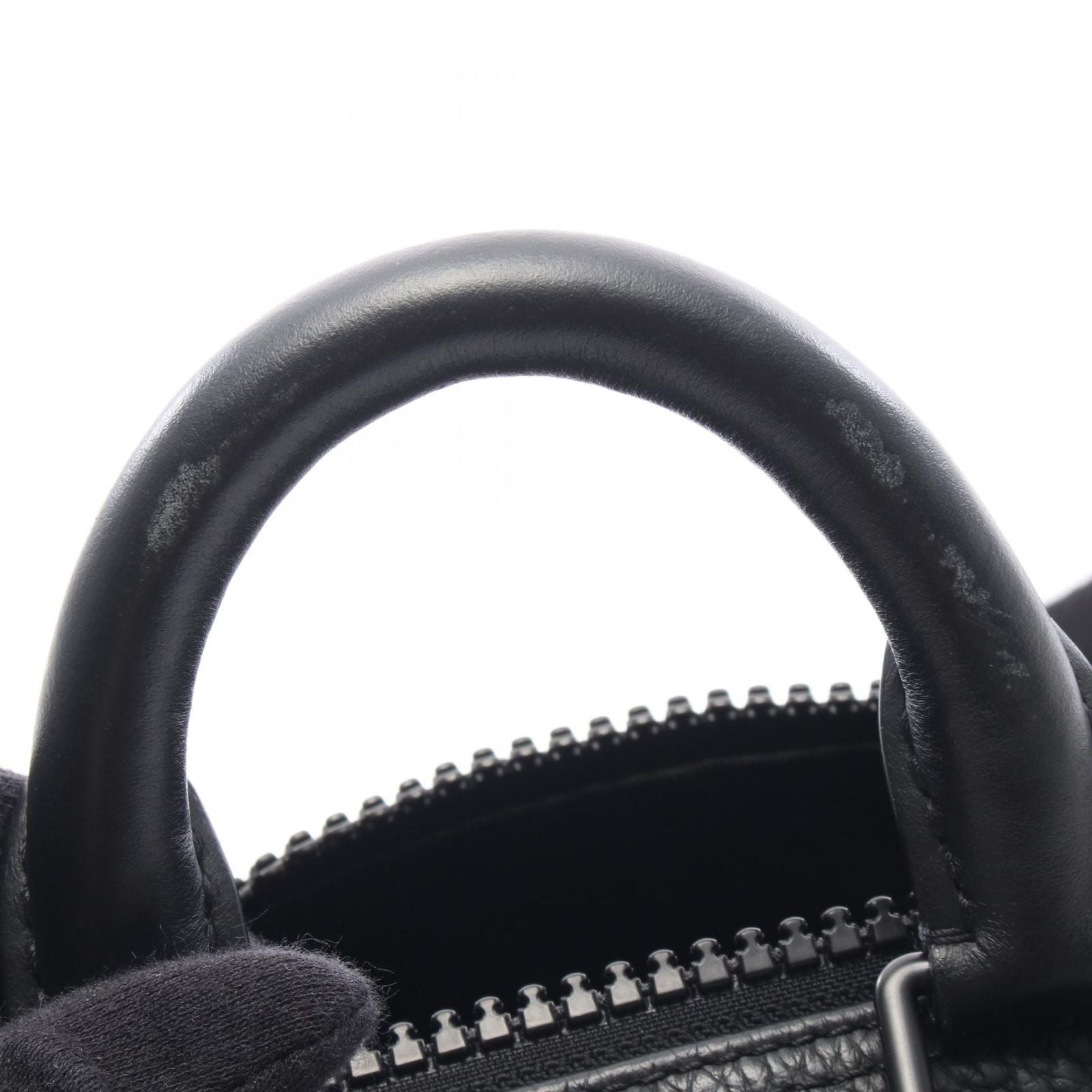 Louis Vuitton Handbag Keepall Bandouliere 25 2-Way Noir Leather — view 6