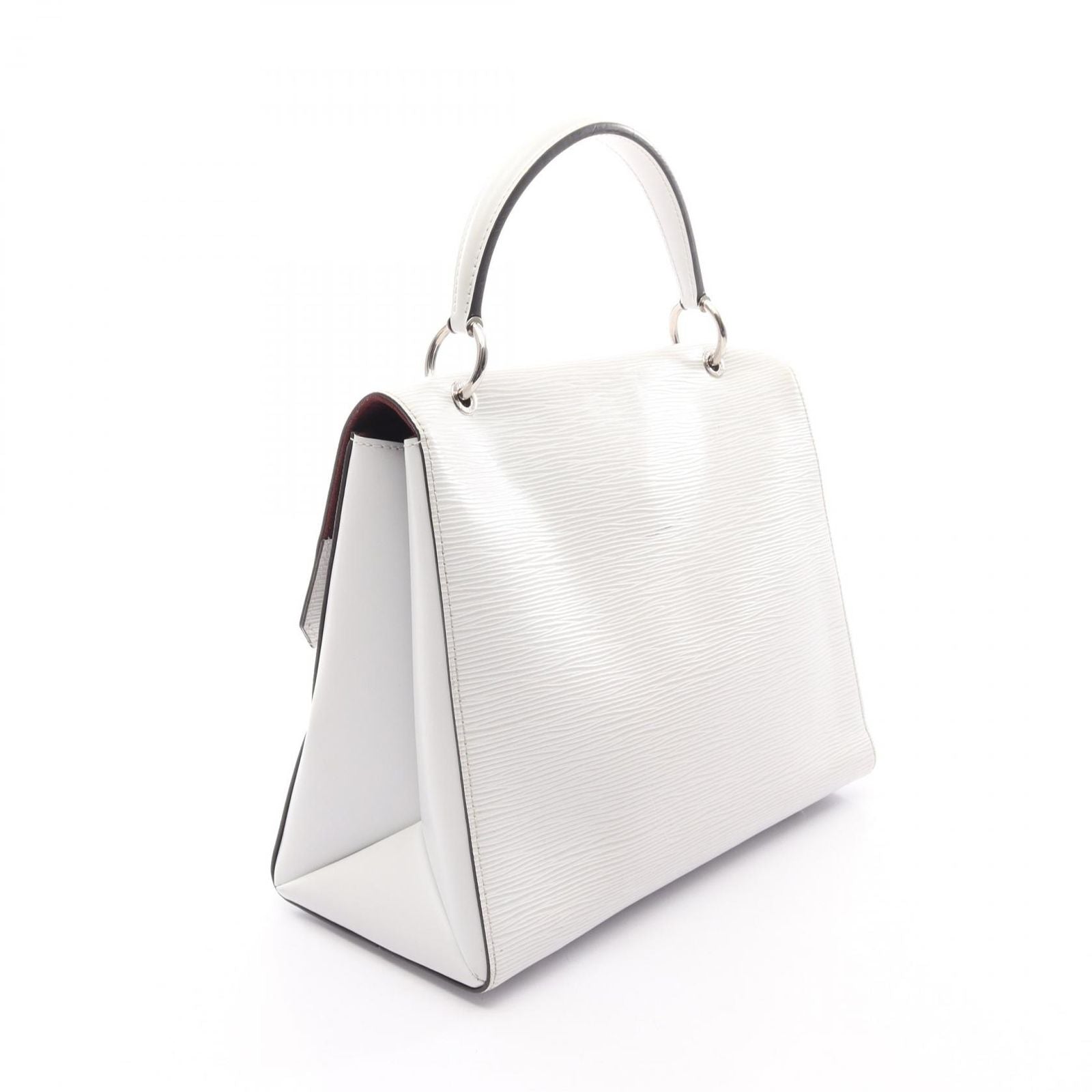 Louis Vuitton Handbag Grenelle MM 2-Way Blanc Leather — view 2