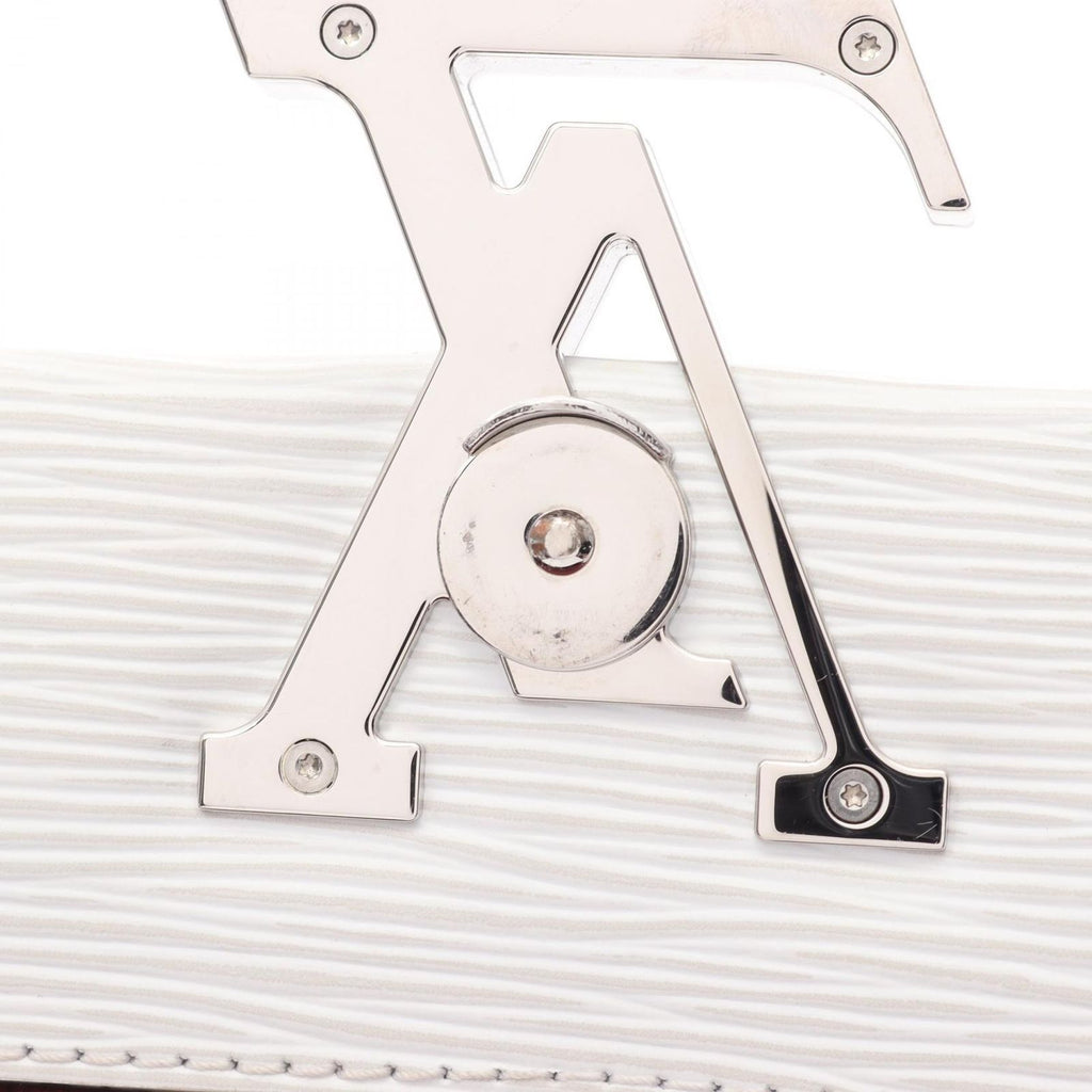 Louis Vuitton Handbag Grenelle MM 2-Way Blanc Leather — view 9