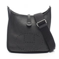 Hermes Shoulder Bag Evelyne 3 Trois PM Black Leather
