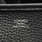 Hermes Shoulder Bag Evelyne 3 Trois PM Black Leather — view 4