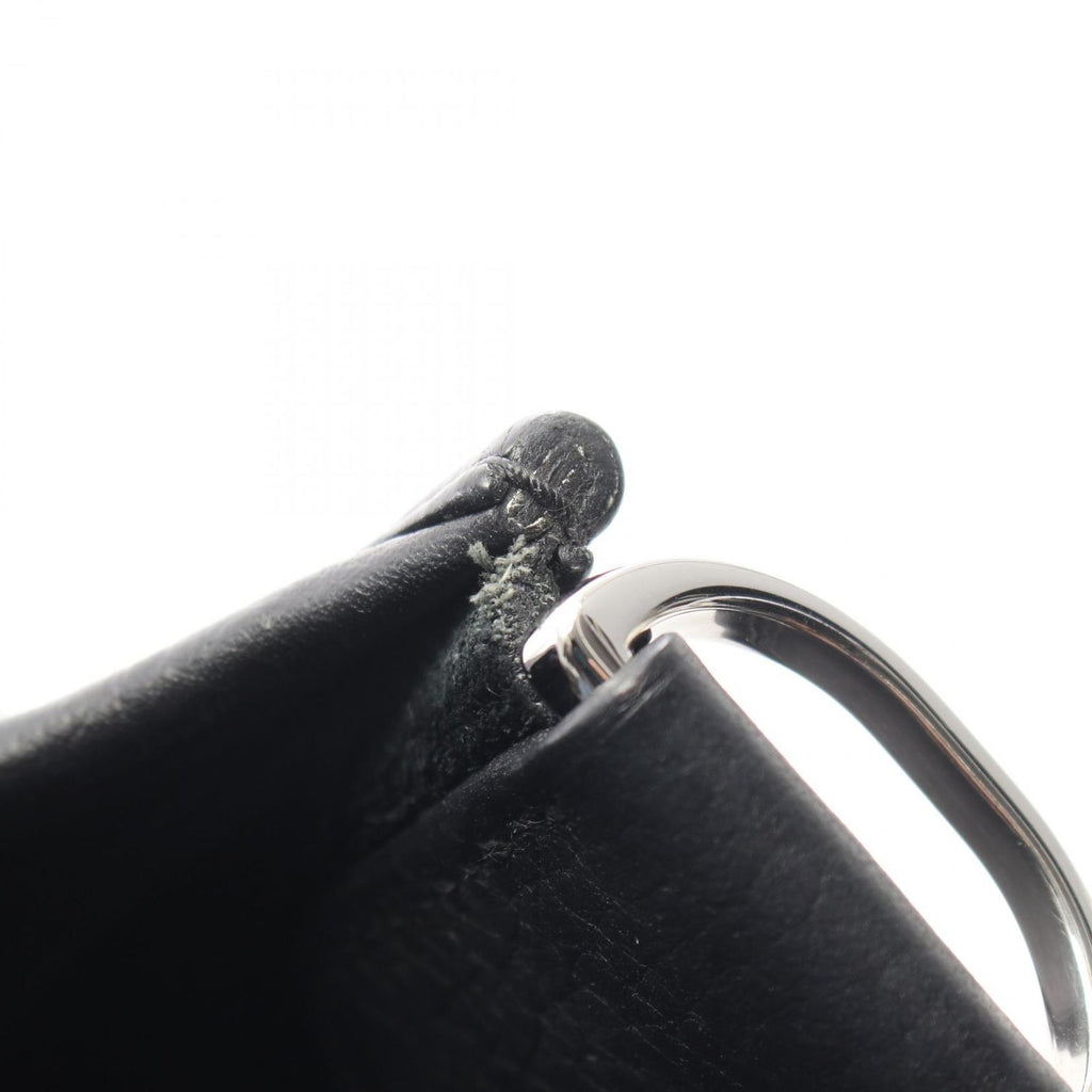 Hermes Shoulder Bag Evelyne 3 Trois PM Black Leather — view 8