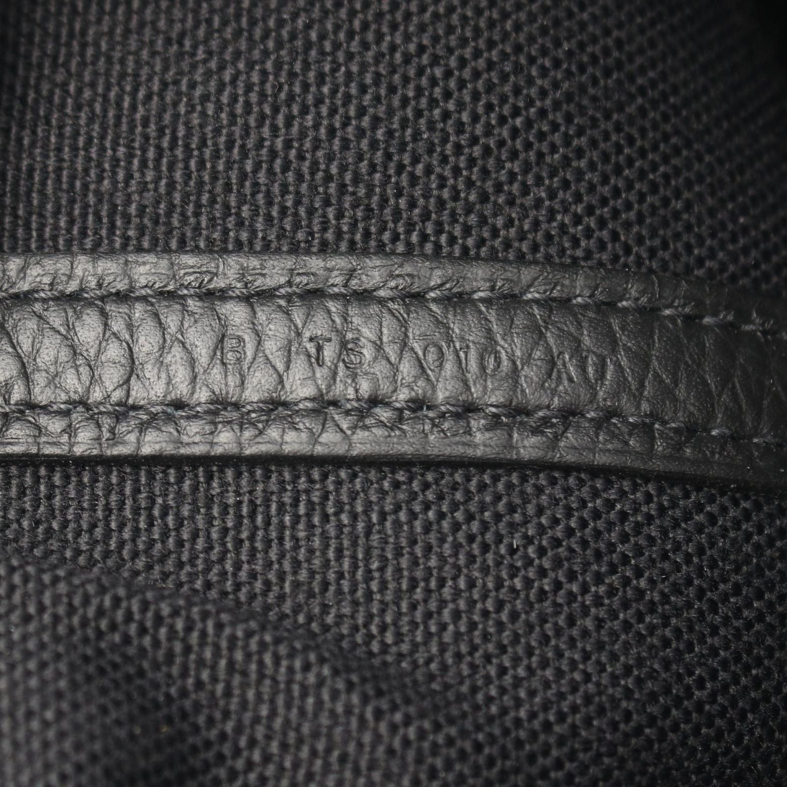Hermes Tote Pure Sangle MM Black Canvas — view 5