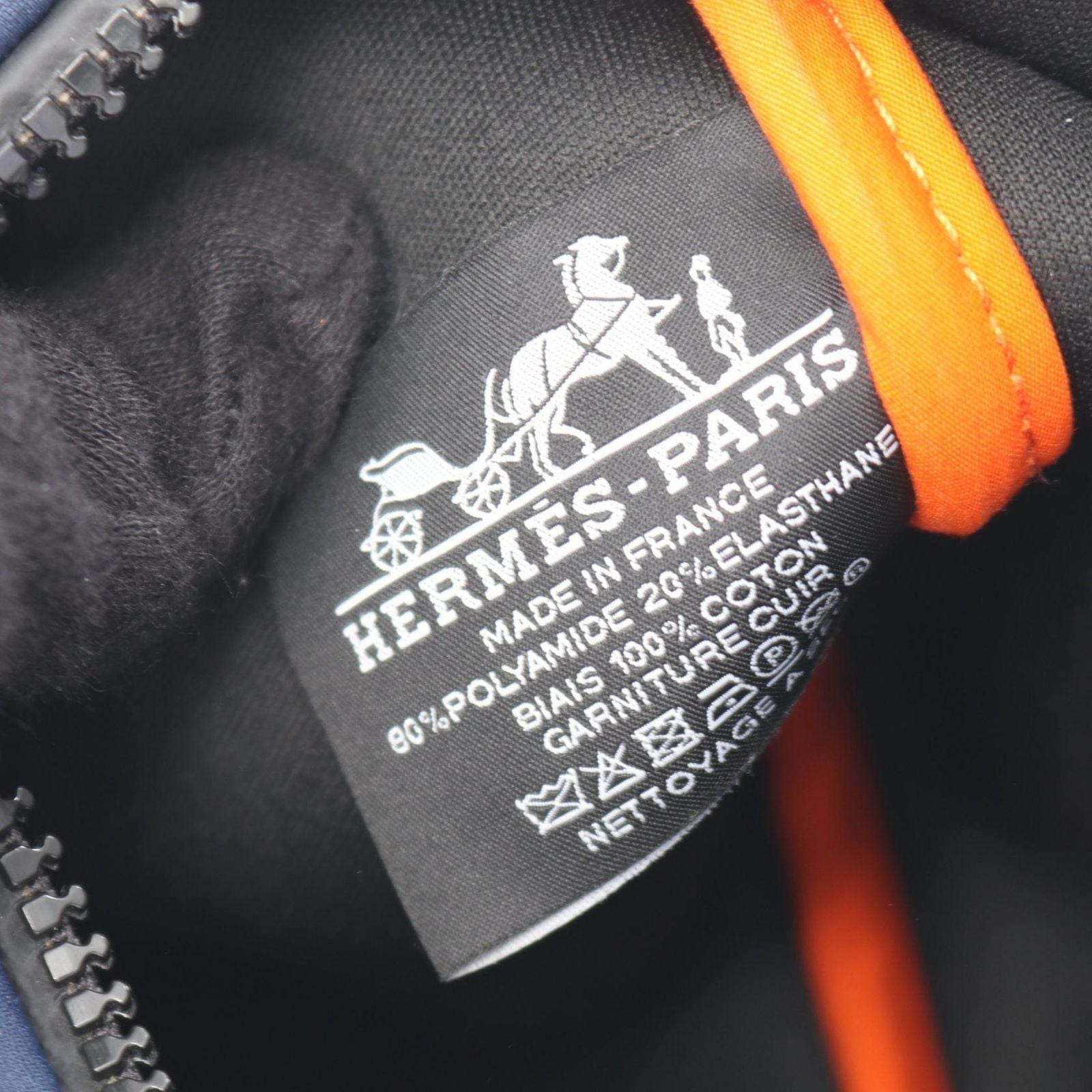 Hermes Pouch Neobain Thalassa PM 01 Marine Nylon — view 4