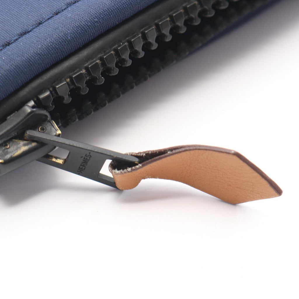 Hermes Pouch Neobain Thalassa PM 01 Marine Nylon — view 7