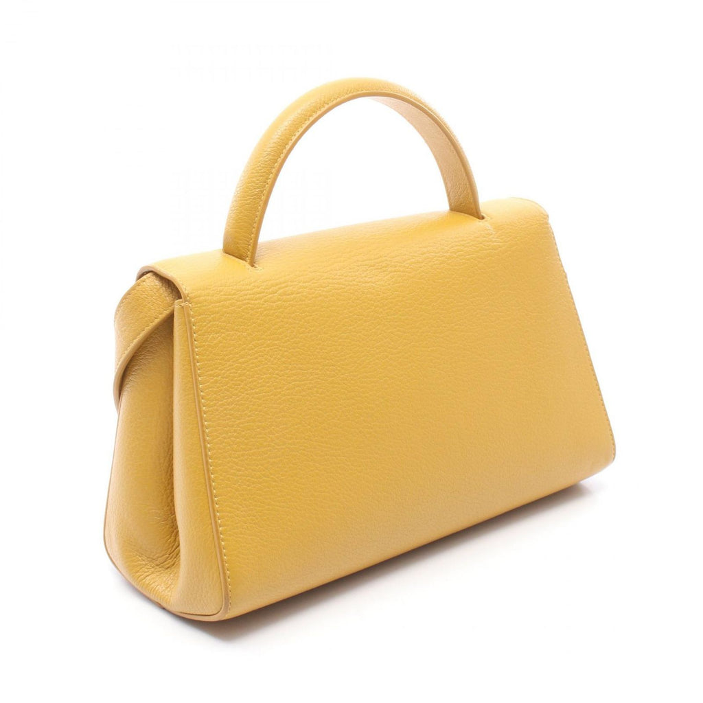 Bottega Veneta Shoulder Bag 2-Way Yellow Leather — view 2