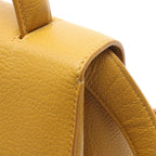 Bottega Veneta Shoulder Bag 2-Way Yellow Leather — view 8