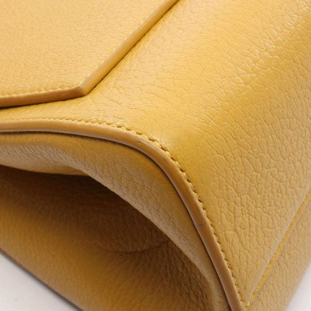 Bottega Veneta Shoulder Bag 2-Way Yellow Leather — view 5