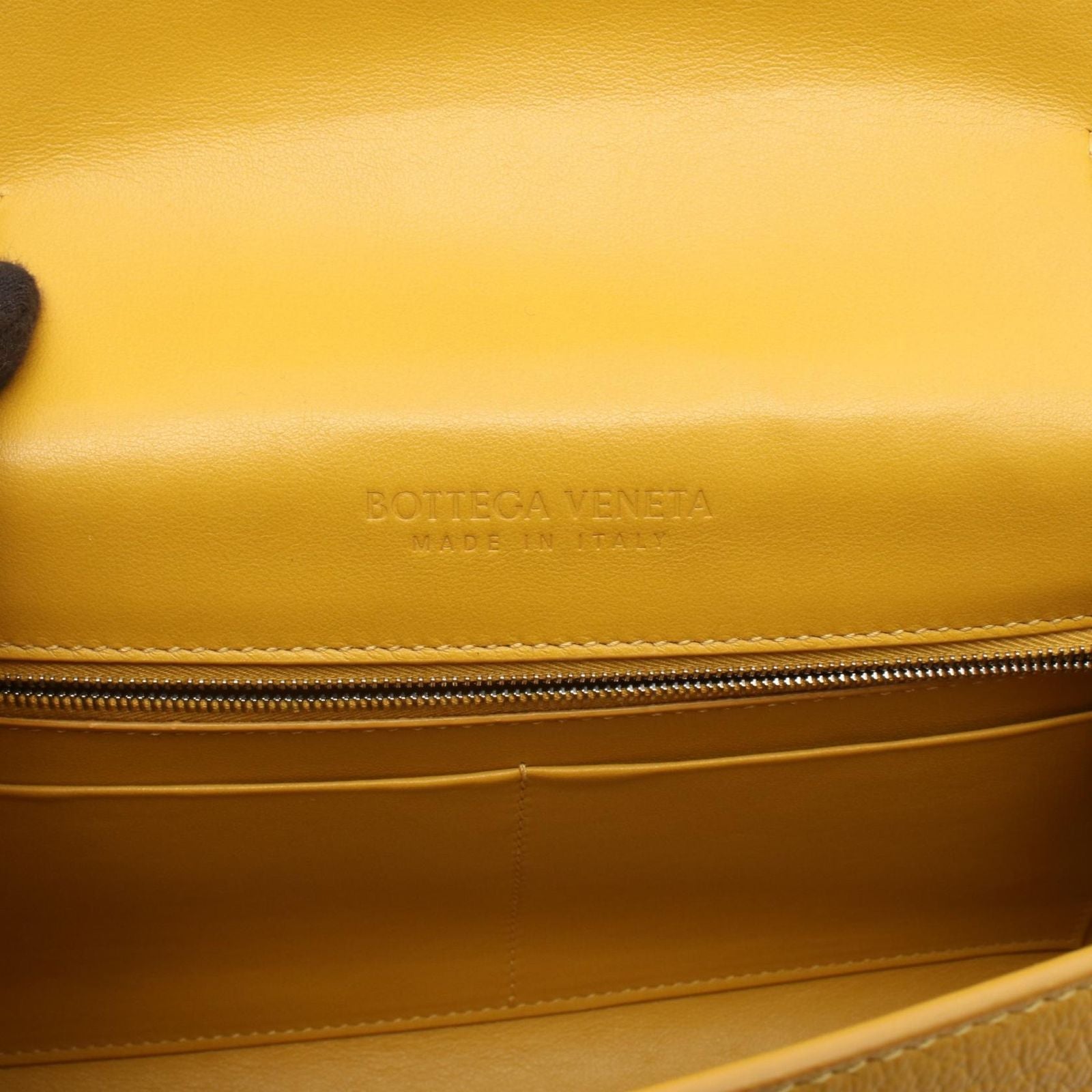 Bottega Veneta Shoulder Bag 2-Way Yellow Leather — view 4