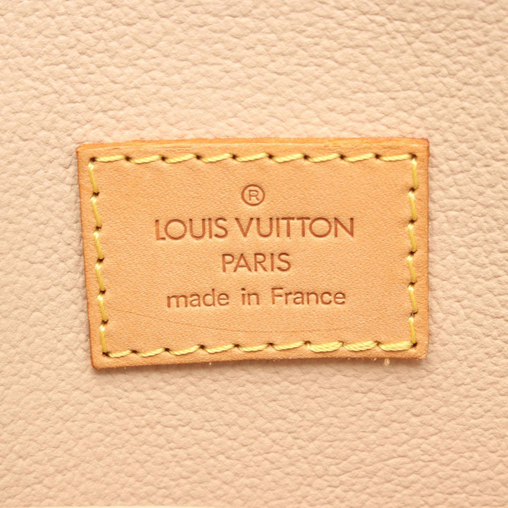 Louis Vuitton Tote Sac Plat Monogram Canvas Leather Sac — view 4