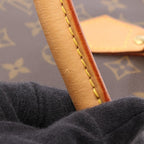 Louis Vuitton Tote Sac Plat Monogram Canvas Leather Sac — view 8