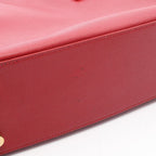 Saint Laurent Paris Handbag Museum 2-Way Red Leather Hand — view 7