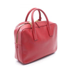 Saint Laurent Paris Handbag Museum 2-Way Red Leather Hand — view 2