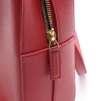 Saint Laurent Paris Handbag Museum 2-Way Red Leather Hand — view 9