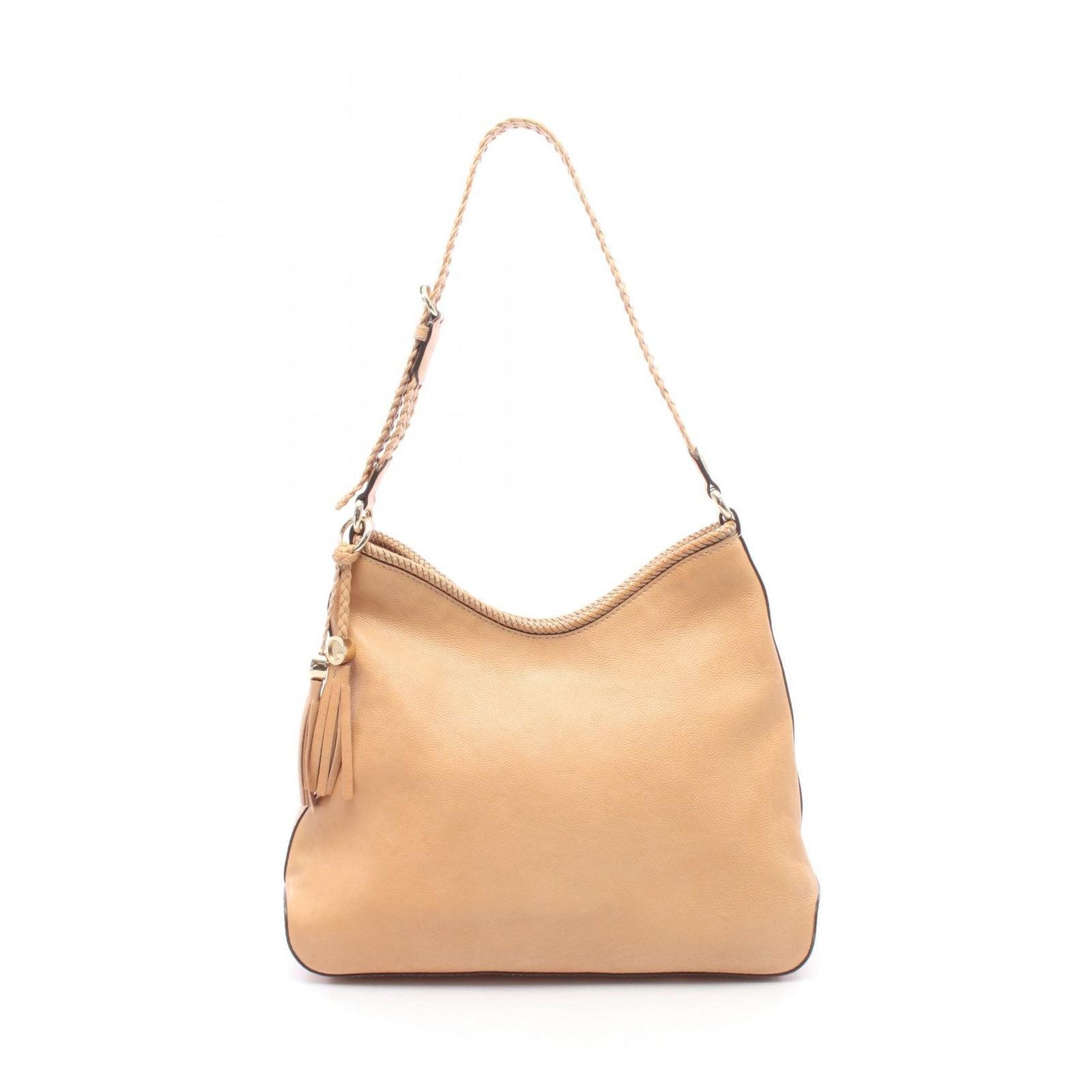 Gucci Shoulder Bag Marrakech Beige Leather Oneshoulder