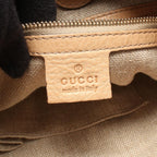 Gucci Shoulder Bag Marrakech Beige Leather Oneshoulder — view 4