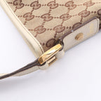 Gucci Shoulder Bag Abbey GG Canvas Beige Ivory — view 8