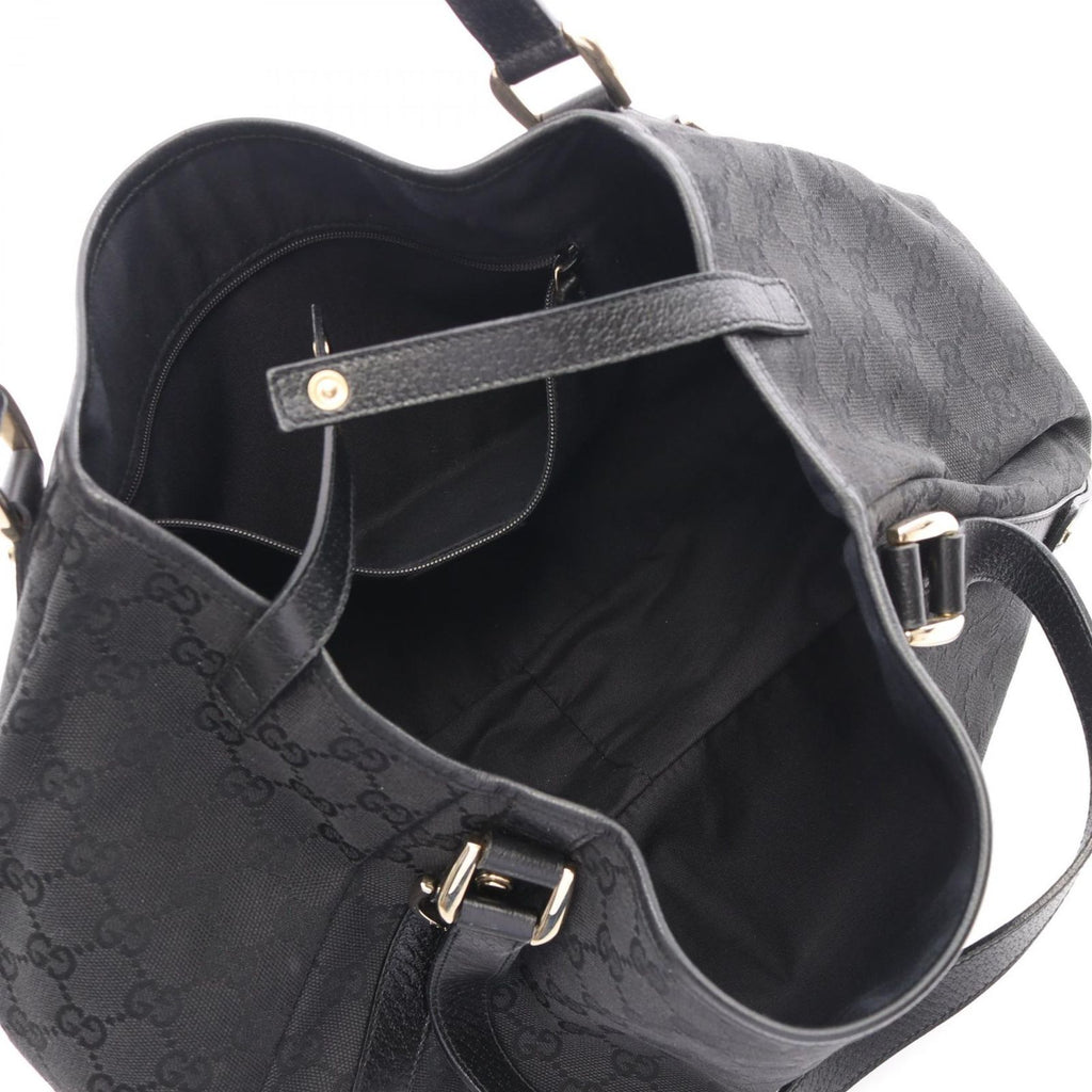 Gucci Shoulder Bag Abbey GG Canvas Black — view 3