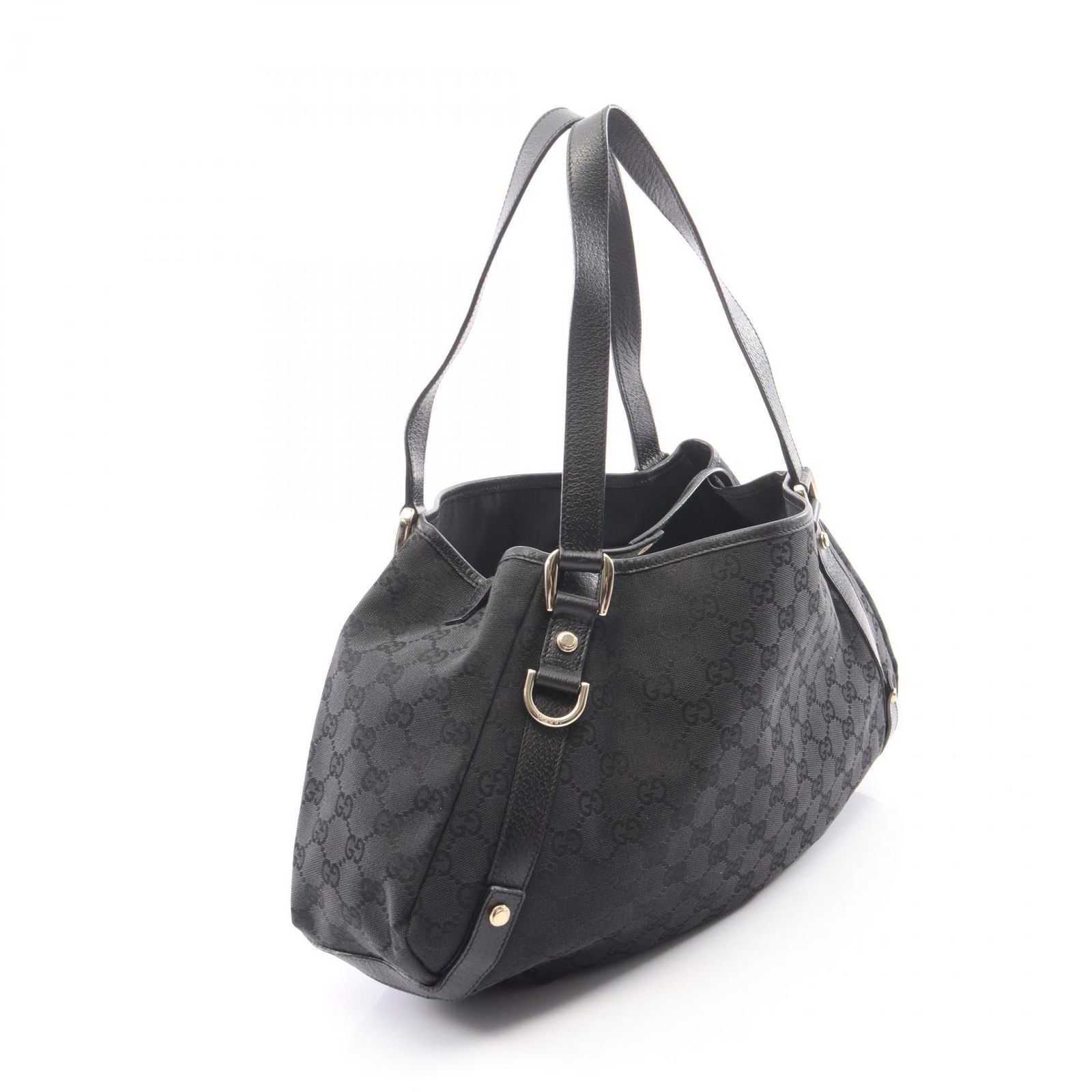 Gucci Shoulder Bag Abbey GG Canvas Black — view 2