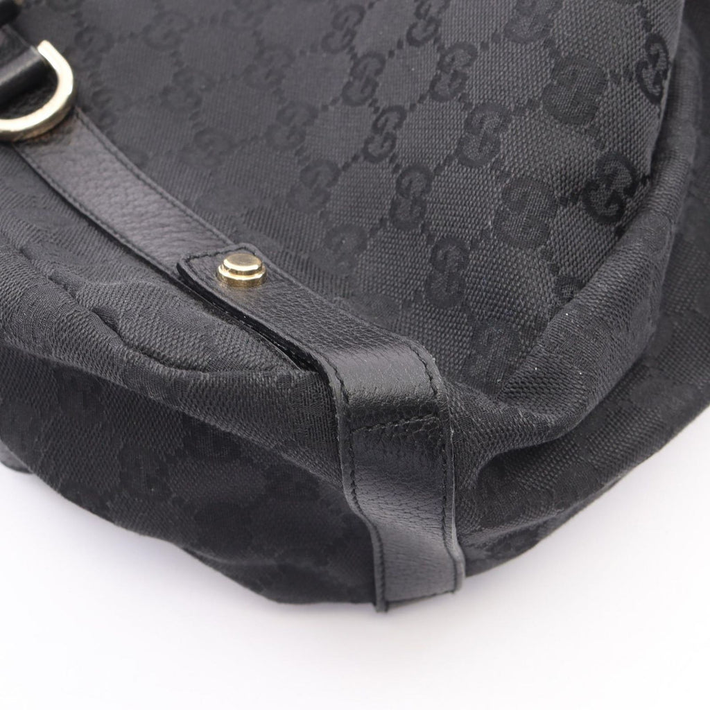 Gucci Shoulder Bag Abbey GG Canvas Black — view 5