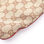 Gucci Shoulder Bag GG Canvas Beige Bordeaux — view 5