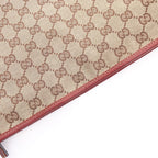 Gucci Shoulder Bag GG Canvas Beige Bordeaux — view 7