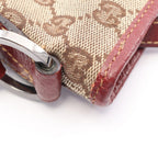 Gucci Shoulder Bag GG Canvas Beige Bordeaux — view 6