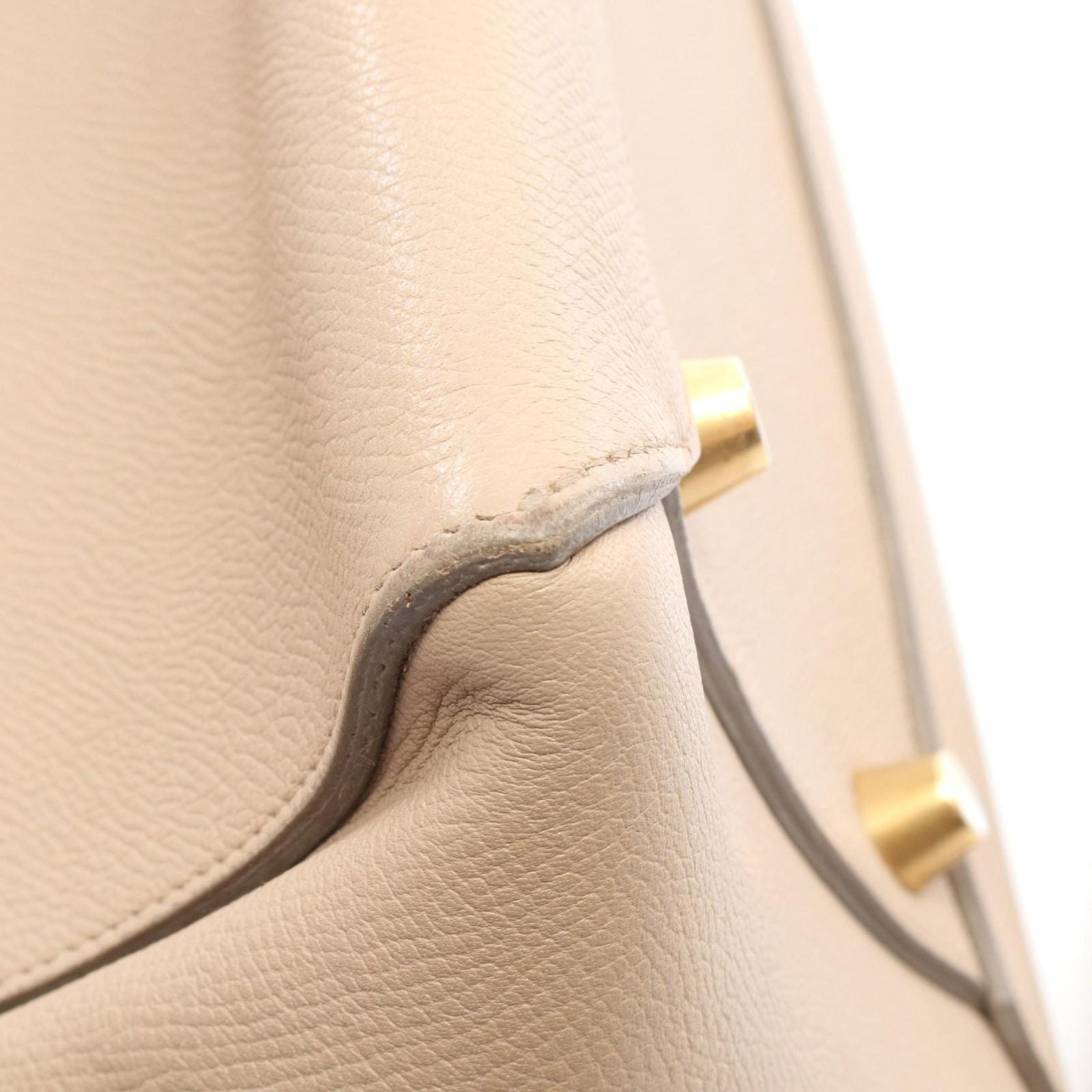 Celine Belt Bag Mini 2-Way Beige Leather — view 6