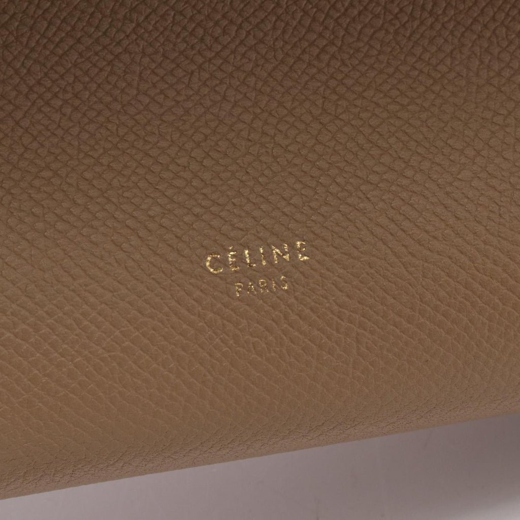 Celine Belt Bag Mini 2-Way Beige Leather — view 4